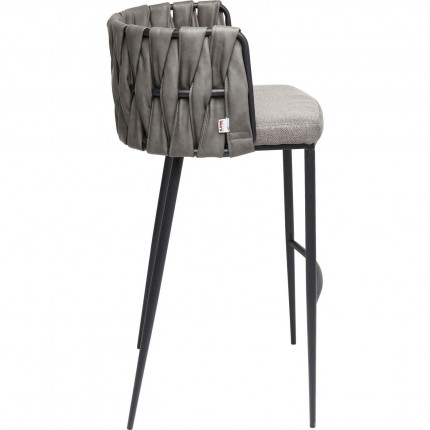 Tabouret de bar Cheerio gris Kare Design