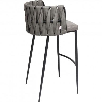 Bar Stool Cheerio grey Kare Design