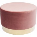 Tabouret Cherry mauve et laiton Kare Design