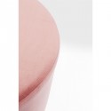 Tabouret Cherry mauve et laiton Kare Design