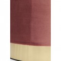Tabouret Cherry mauve et laiton Kare Design