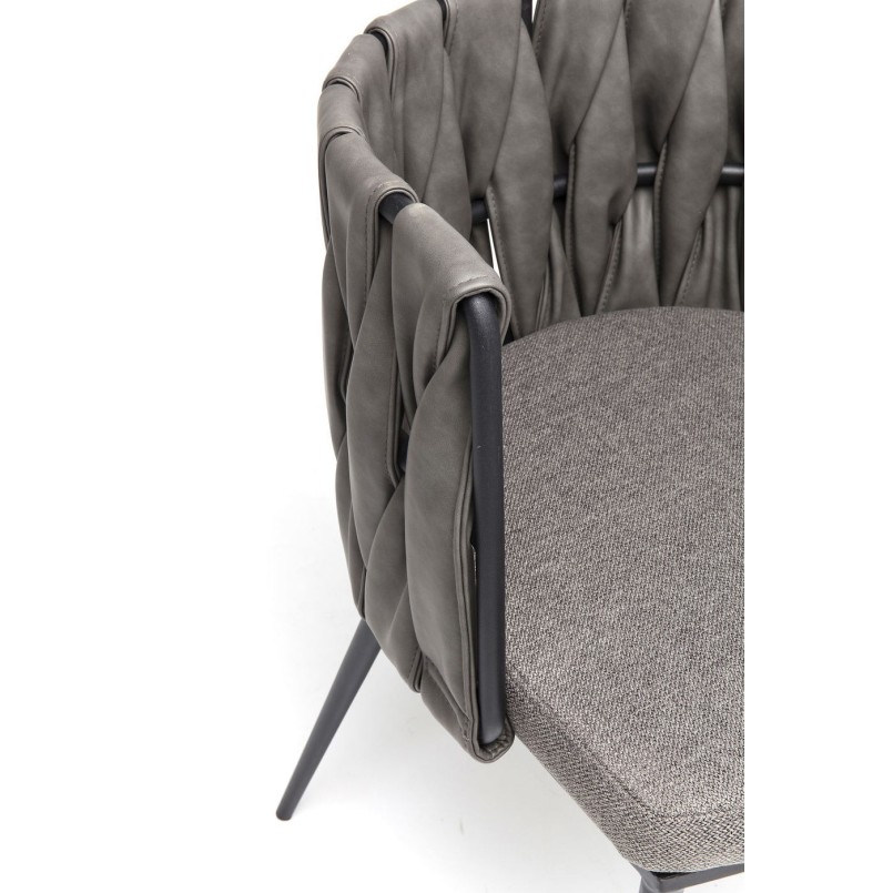 Chair with Armrest Cheerio incl. Cushion Kare Design