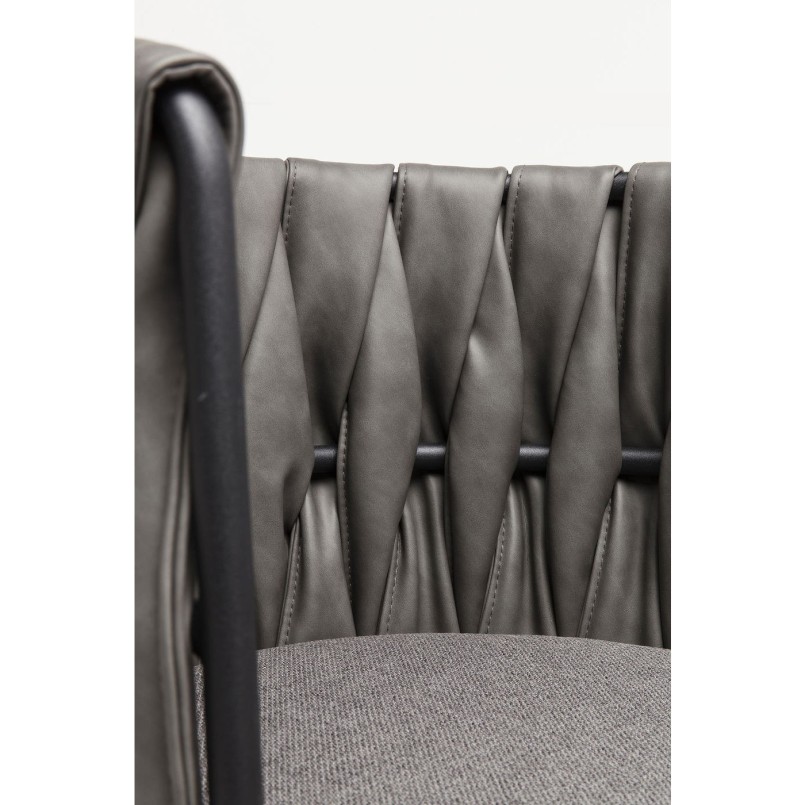 Chair with Armrest Cheerio incl. Cushion Kare Design