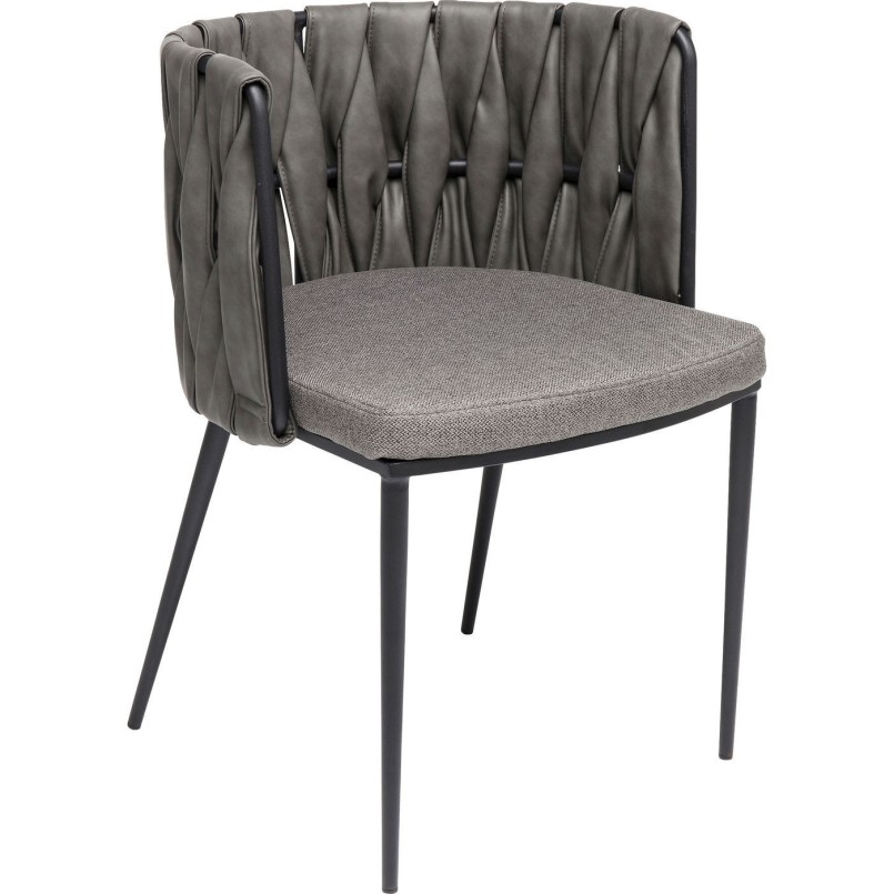 Chair with Armrest Cheerio incl. Cushion Kare Design