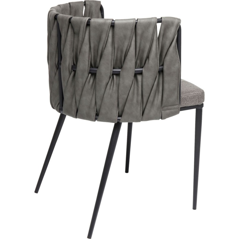 Chair with Armrest Cheerio incl. Cushion Kare Design