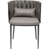 Chair with Armrest Cheerio incl. Cushion Kare Design