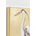 Tableau Touched Heron Left 70x50cm Kare Design