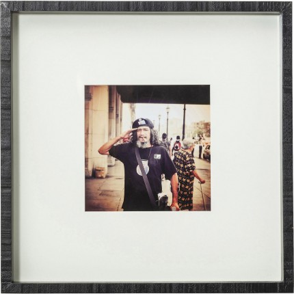 Tableau Frame Cuba Guerilla 40x40cm Kare Design