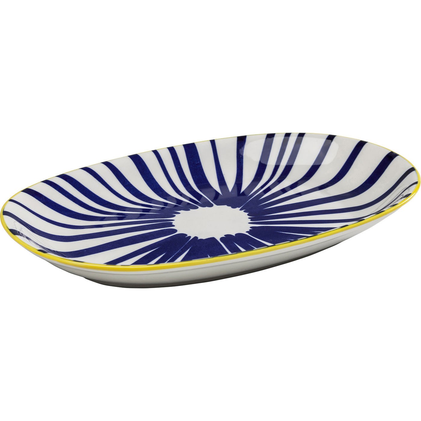 Plats Blu Ora ovales 24cm set de 2 Kare Design