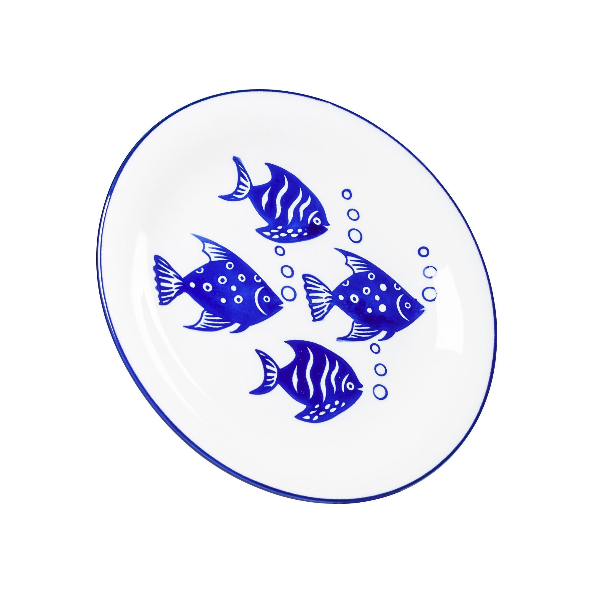 Assiettes Aquarium 22cm set de 4 Kare Design