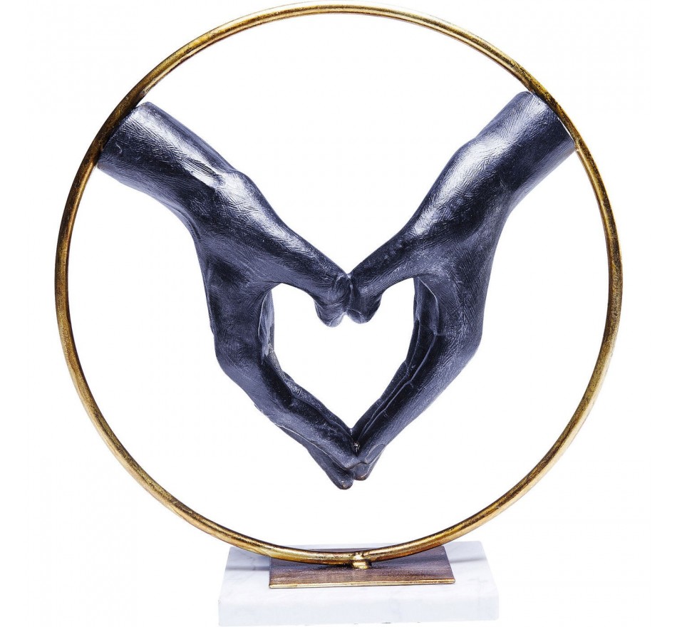 Pièces en forme de coeur en forme de pièces d'or sculptées à la main 