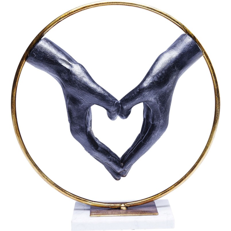Deco Object Elements Heart Hand Kare Design