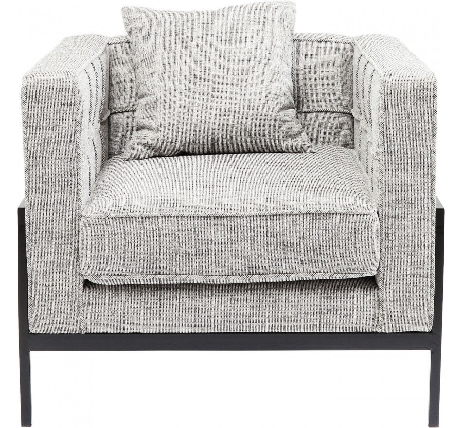 Fauteuil Loft Salt & Pepper Kare Design