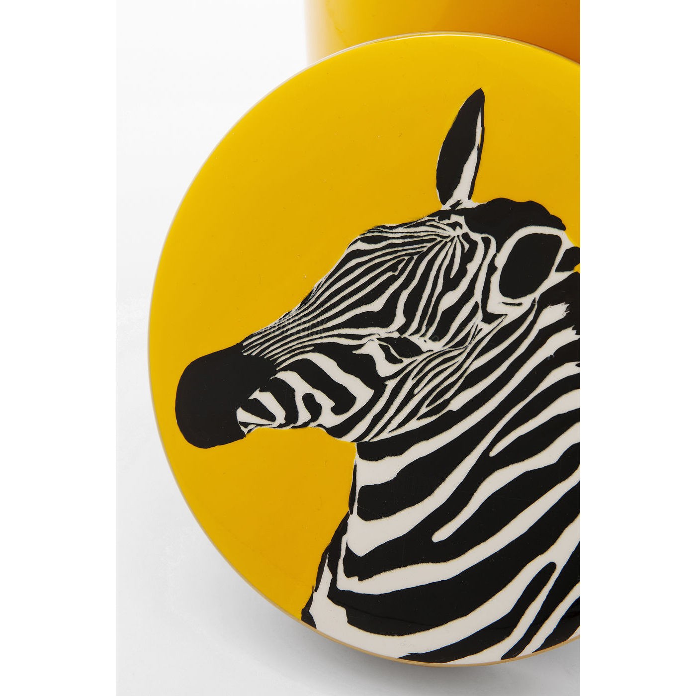 Boîte Zebra jaune 25cm Kare Design
