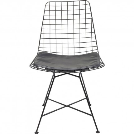 Chaise Grid noire Kare Design Chaise Grid noire Kare Design