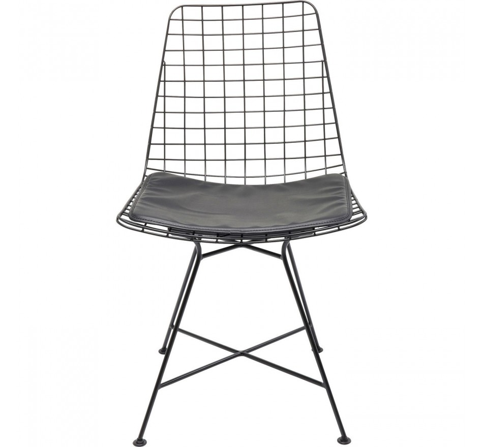 Chaise Grid noire Kare Design