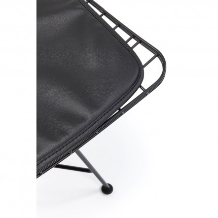 Chaise Grid noire Kare Design