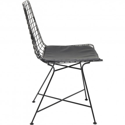 Chaise Grid noire Kare Design