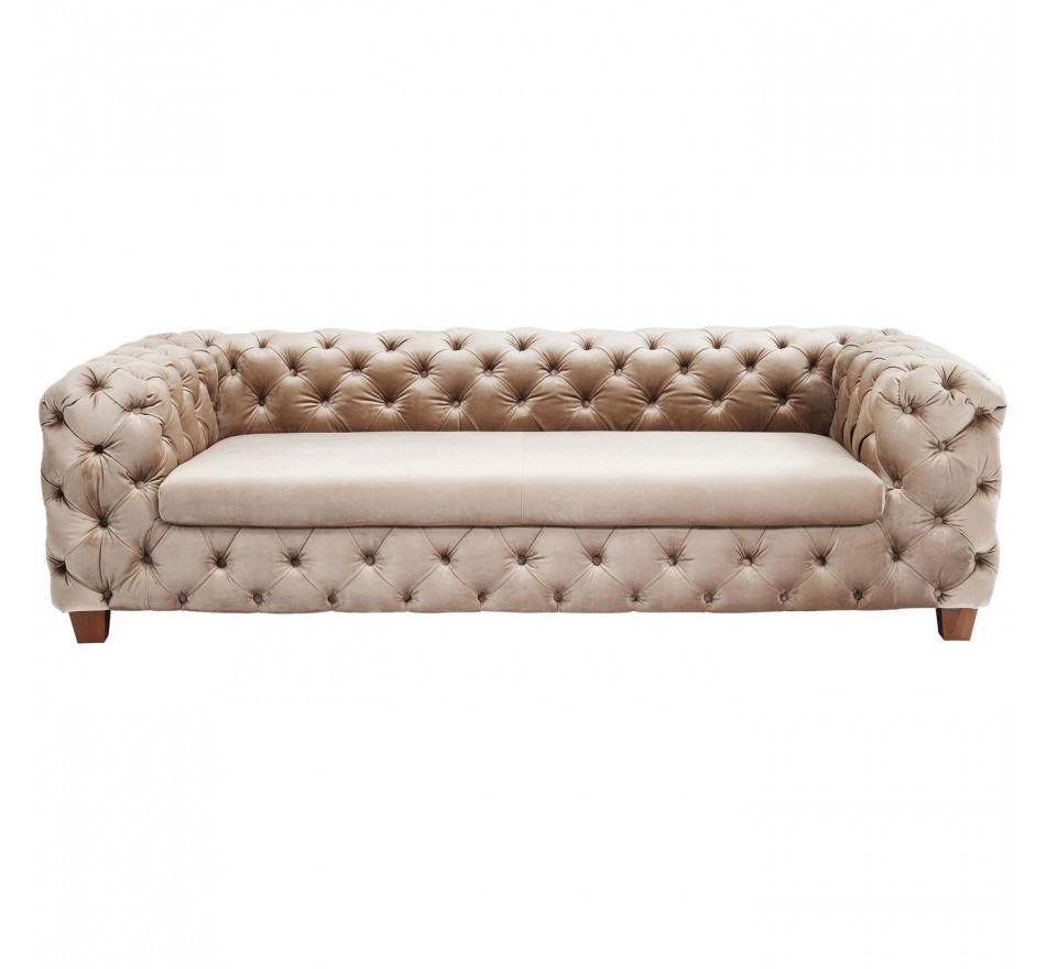Sofa Desire 3-Seater velvet cream Kare Design Sofa Desire 3-Seater velvet cream Kare Design