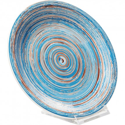 Assiettes Swirl Blue 19cm set de 4 Kare Design