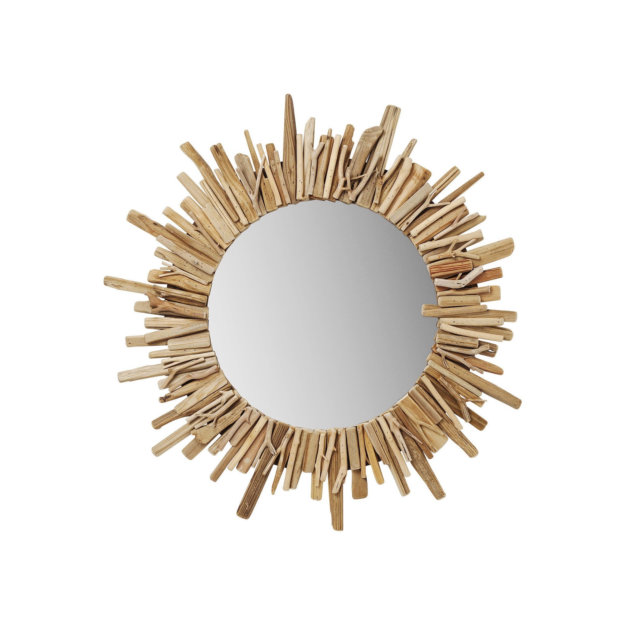 Miroir rond en bois D82 Legno