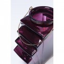 Lanterne Noble Wire violet 12cm Kare Design