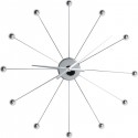 Horloge murale Like Umbrella chrome Kare Design