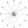 Horloge murale Like Umbrella chrome Kare Design