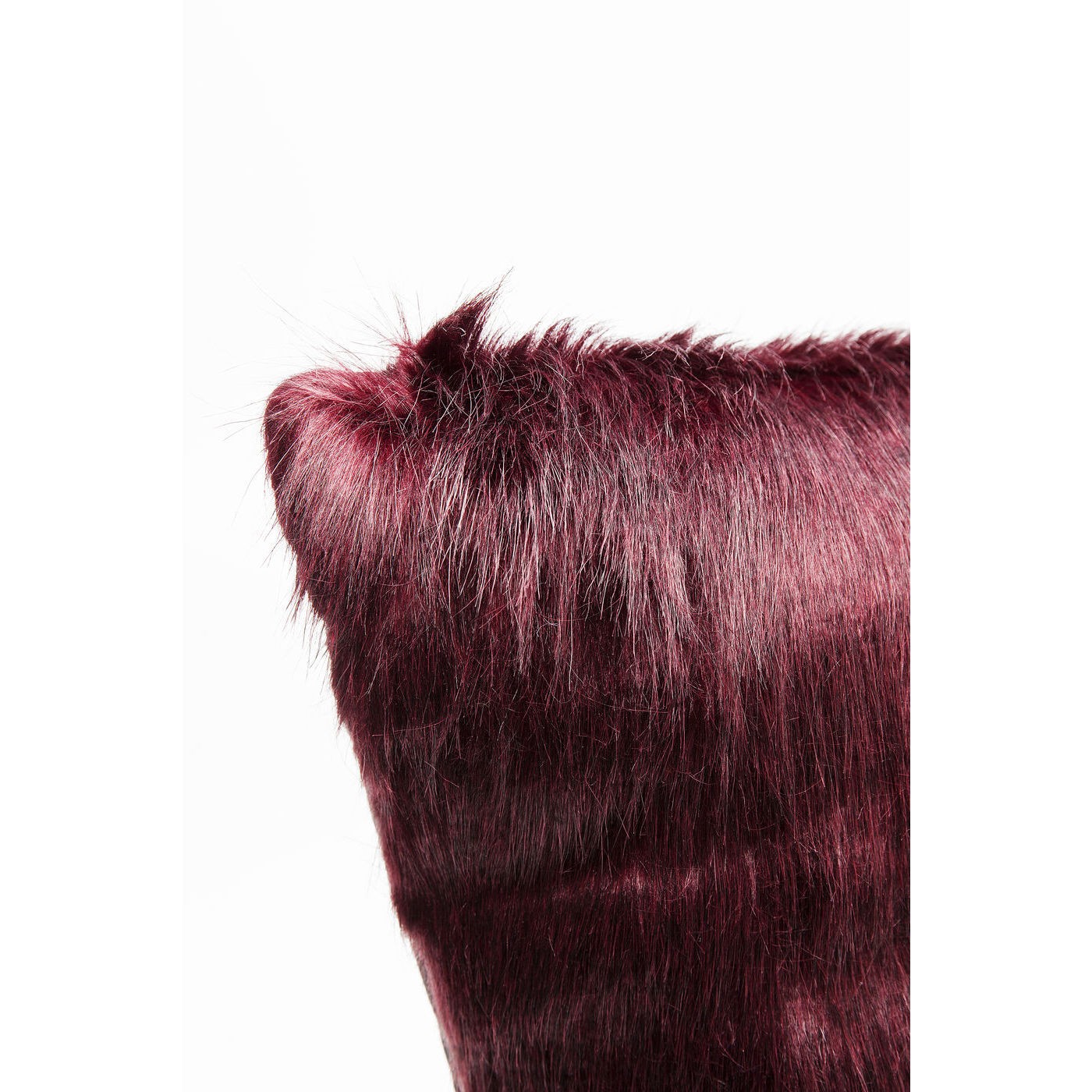 Coussin Ontario rouge foncé 60x60cm Kare Design