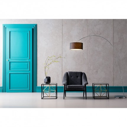 Lampadaire Gooseneck 205cm noir Kare Design