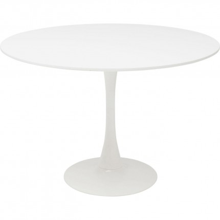 Table Schickeria 110cm blanche Kare Design