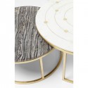 Tables d'appoint Mystic rond set de 2 Kare Design