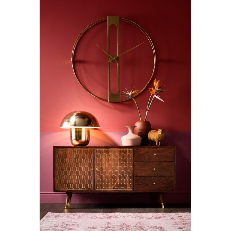 Table Lamp Mushroom Brass Kare Design