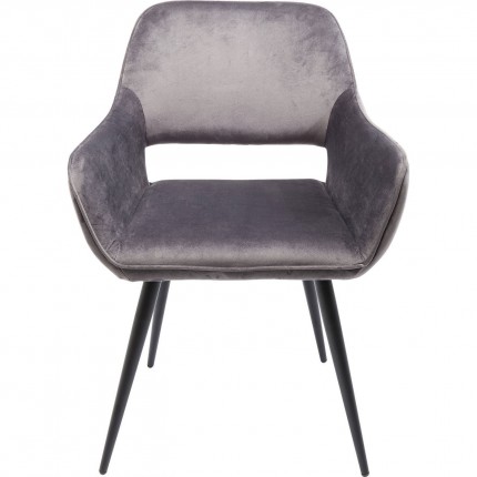 Chair with armrests San Francisco Grey Kare Design Chair with armrests San Francisco Grey Kare Design