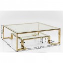 Table basse Gold Rush 120x120cm Kare Design