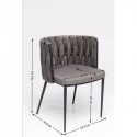 Chaise avec accoudoirs Cheerio Kare Design