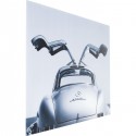Tableau en verre Oldtimer Back 120x160cm Kare Design