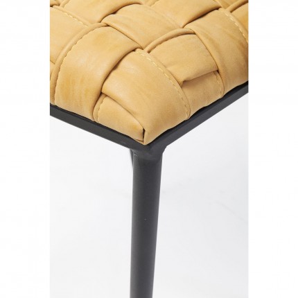 Tabouret de bar Cheerio jaune Kare Design