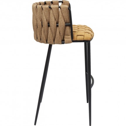 Tabouret de bar Cheerio jaune Kare Design