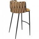 Tabouret de bar Cheerio jaune Kare Design