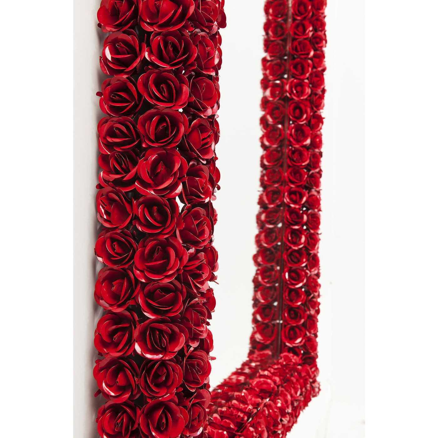 Miroir roses rouges rectangulaire 180x80cm Kare Design