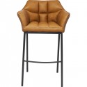 Tabouret de bar Thinktank Quattro marron Kare Design