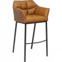 Tabouret de bar Thinktank Quattro marron Kare Design