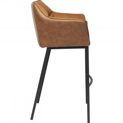 Tabouret de bar Thinktank Quattro marron Kare Design