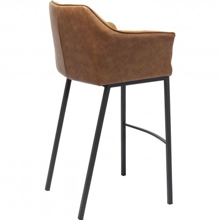 Tabouret de bar Thinktank Quattro marron Kare Design