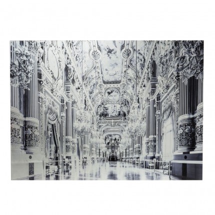 Tableau en verre Metallic Versailles 120x180cm Kare Design