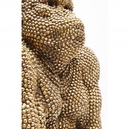 Déco gorilla strass dorés 46cm Kare Design