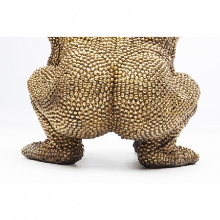 Déco gorilla strass dorés 46cm Kare Design