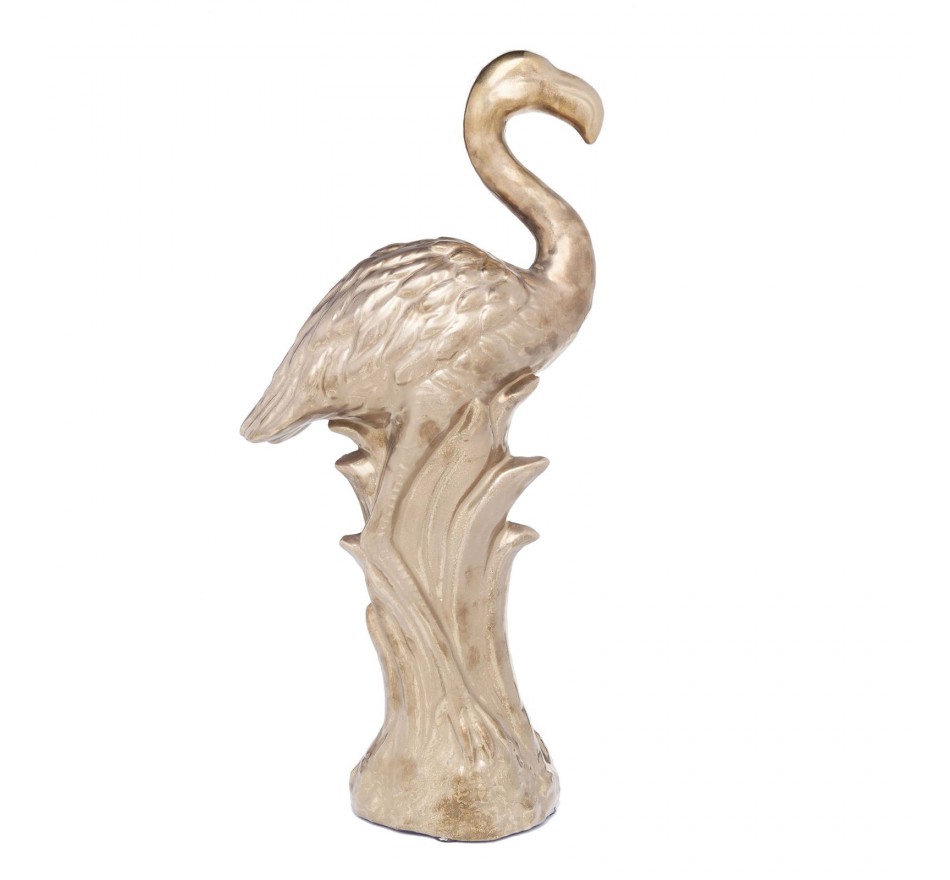 Déco Flamingo Side doré Kare Design