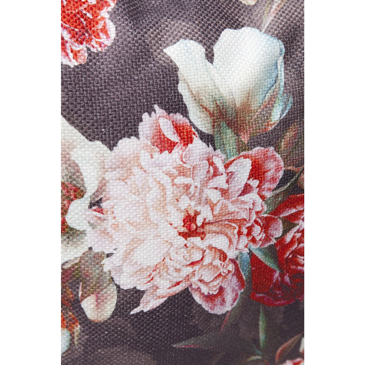 Coussin pivoines 45x45cm Kare Design